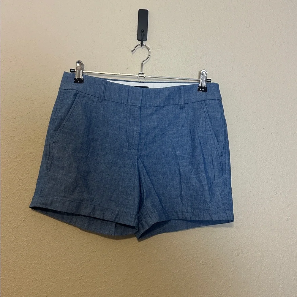 J.Crew Classic‎ chambray short Size 4